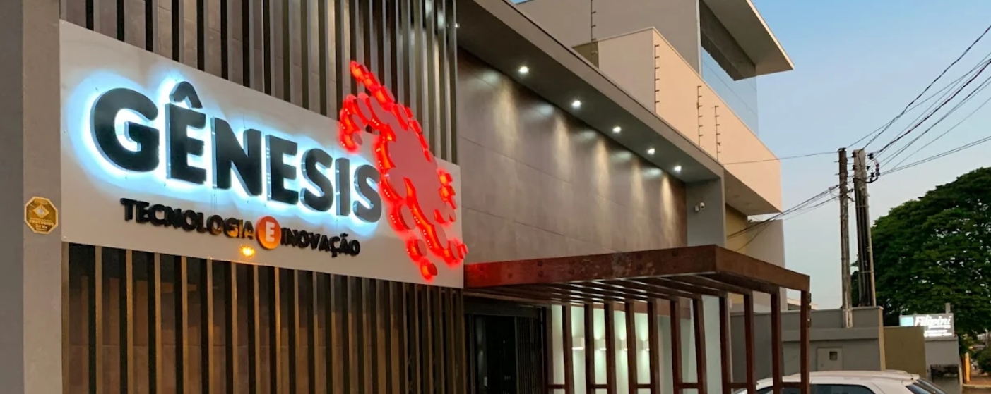 Fachada da Gênesis Tecnologia e Inovação