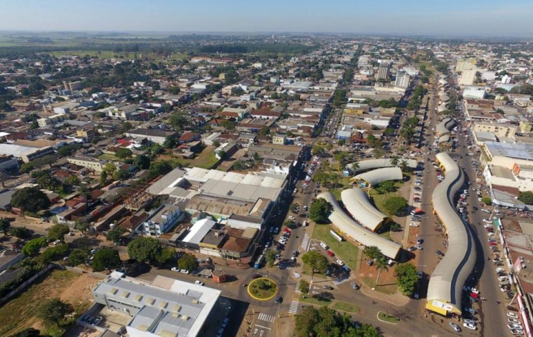 Estrutura urbana de município atendido