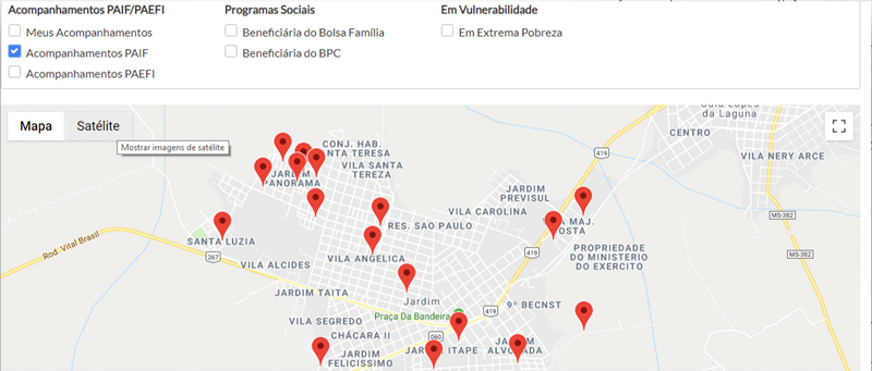 Painel de Gestão Socioassistencial